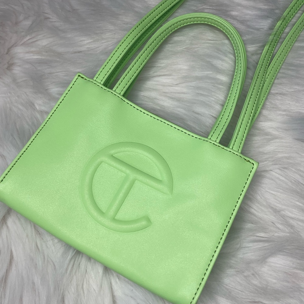 Mint green Telfar bag